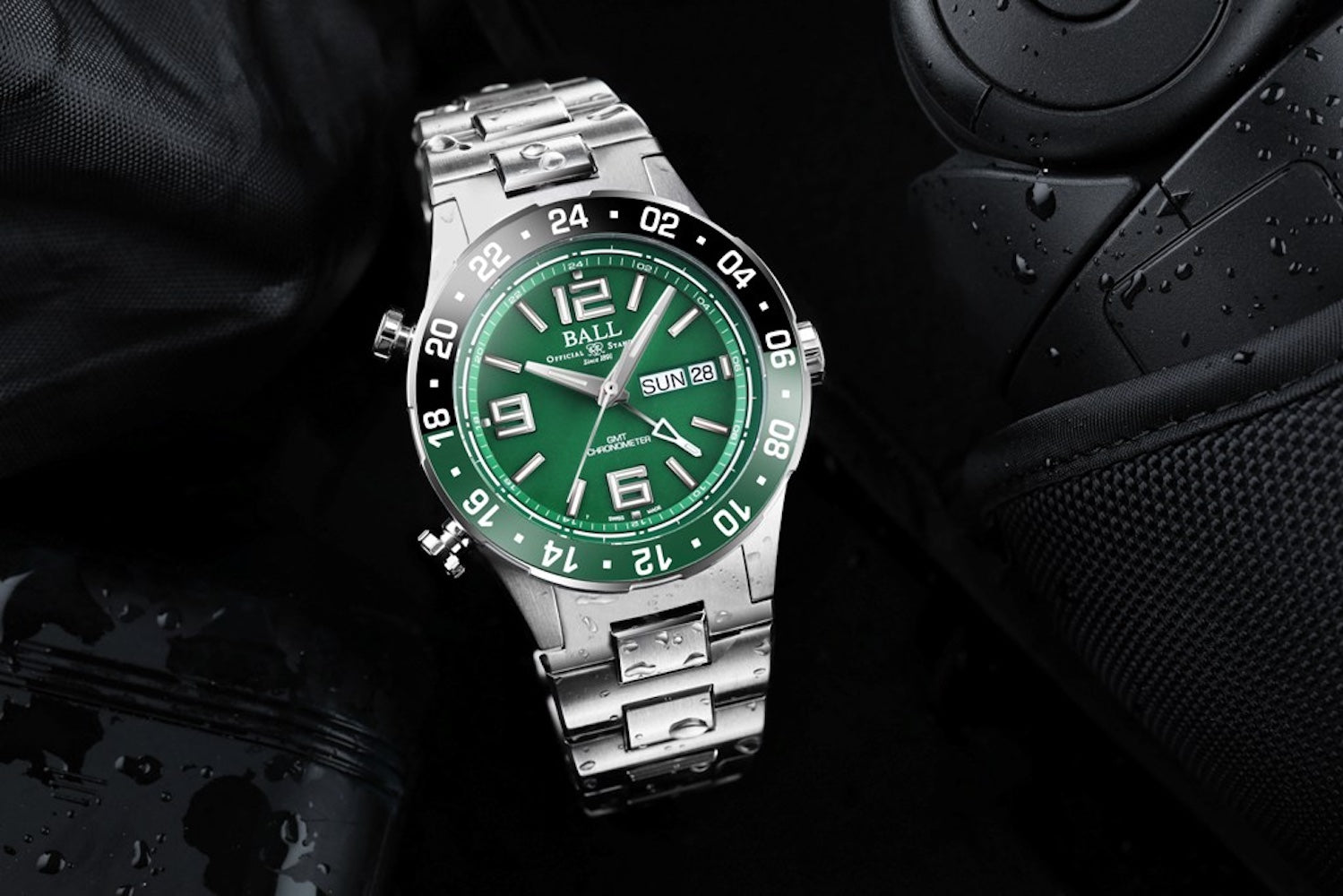 Ball Watch Company Roadmaster Marine GMT Limited Edition Watch DG3000A-S2C-GR Image 5