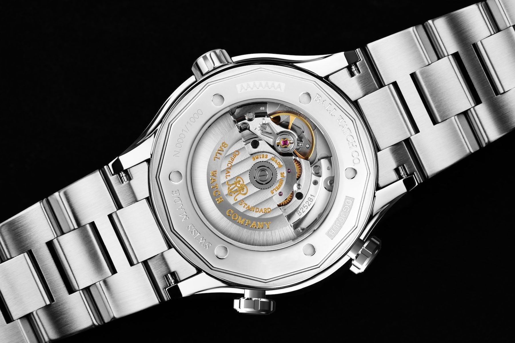 Ball Watch Company Roadmaster Marine GMT Limited Edition Watch DG3030B-S4C-BK Image 4