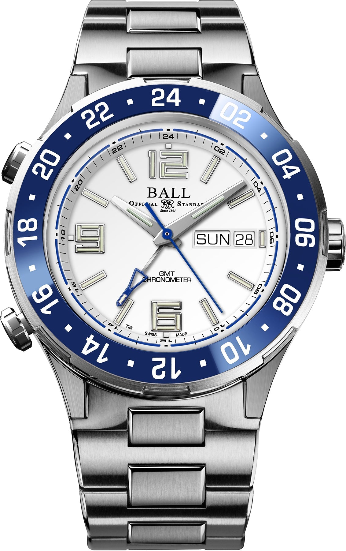 Ball Watch Company Roadmaster Marine GMT Limited Edition Watch DG3030B-S6CJ-WH Image 1