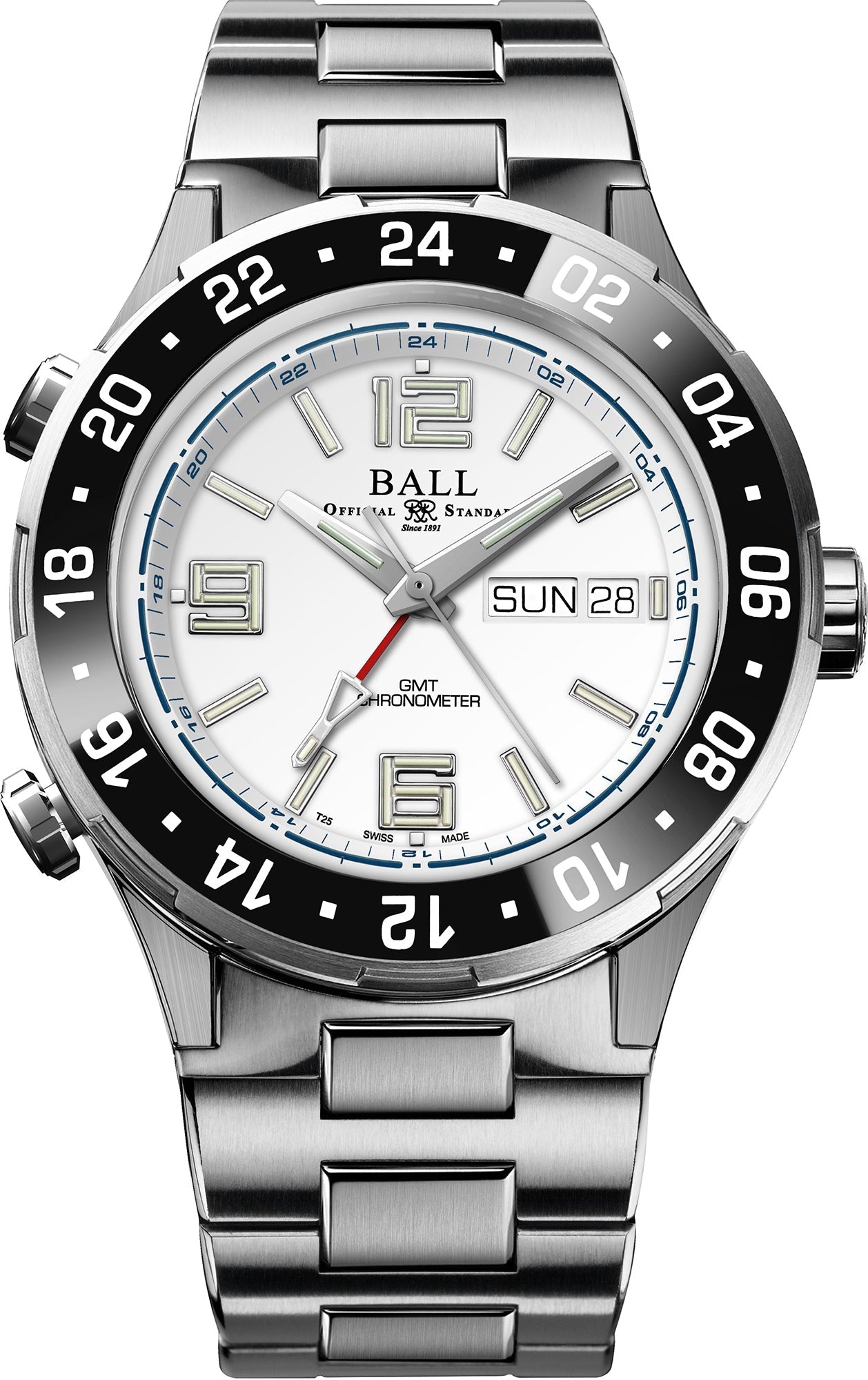 Ball Watch Company Roadmaster Marine GMT Limited Edition Watch DG3030B-S7CJ-WH Image 1