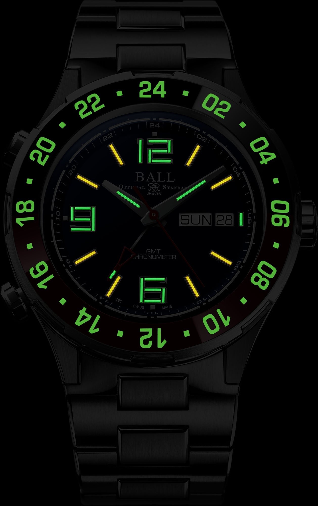 Ball Watch Company Roadmaster Marine GMT Limited Edition Watch DG3030B-S8CJ-BE Image 2