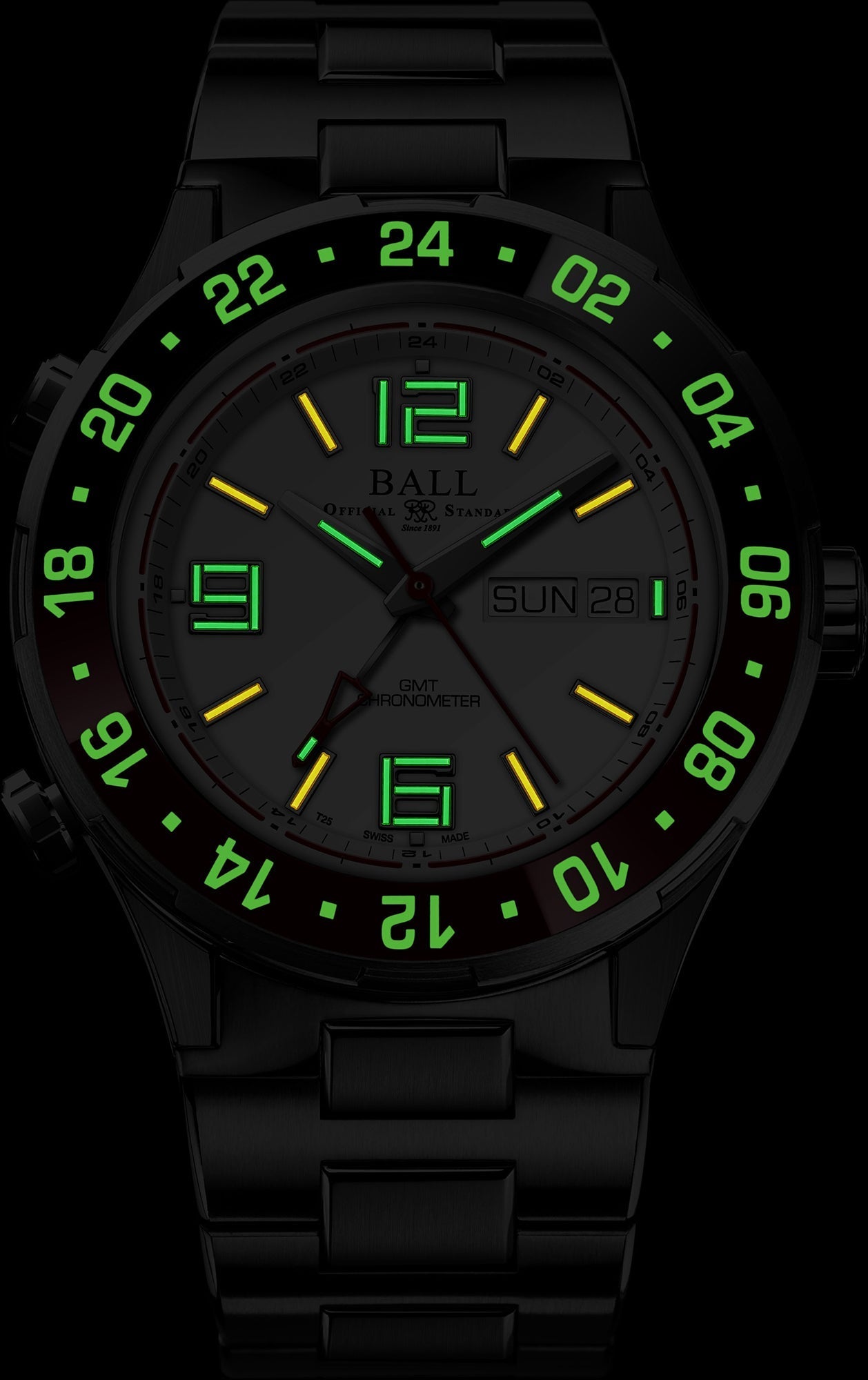 Ball Watch Company Roadmaster Marine GMT Limited Edition Watch DG3030B-S8CJ-WH Image 2