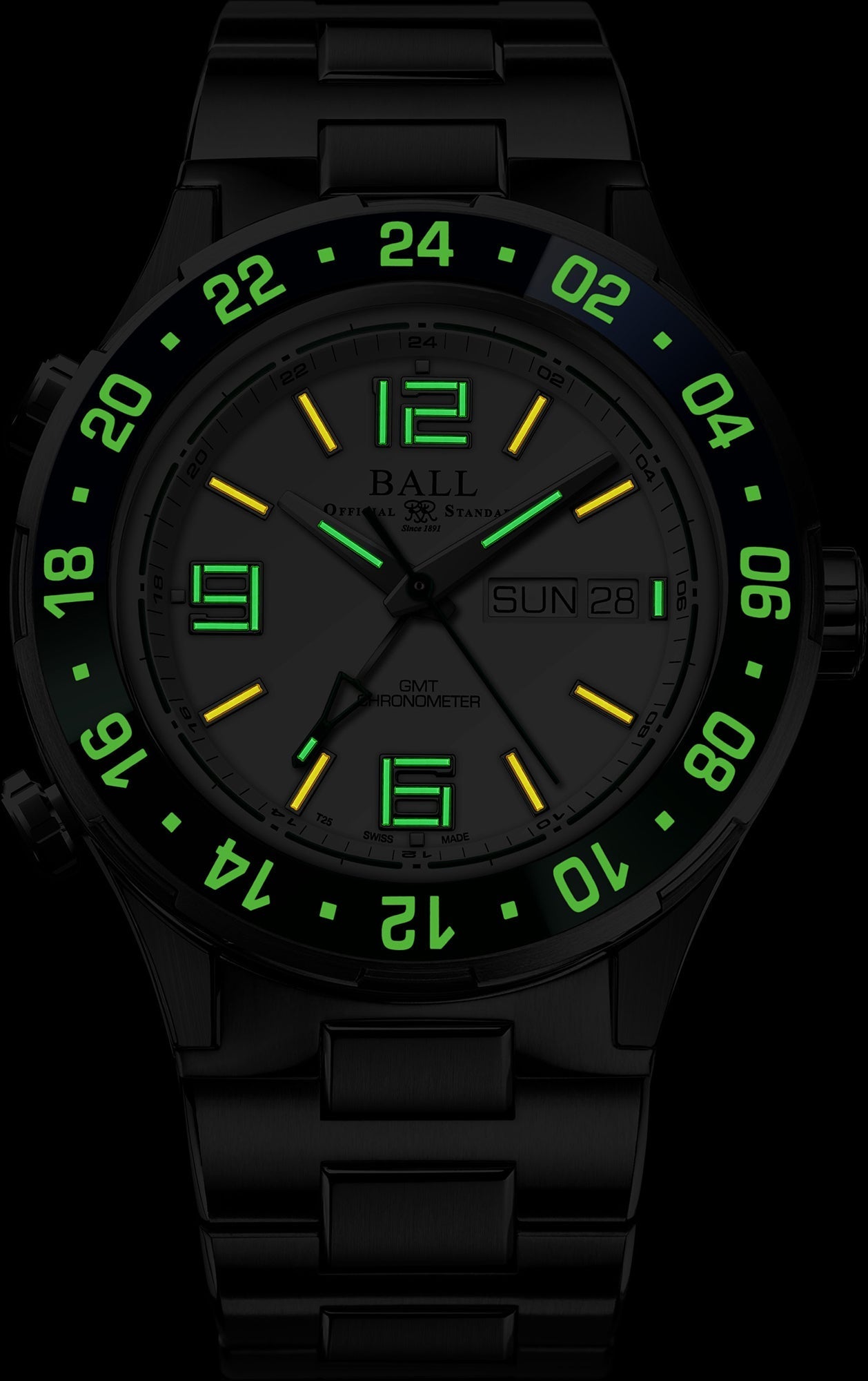 Ball Watch Company Roadmaster Marine GMT Limited Edition Watch DG3030B-S9CJ-WH Image 2