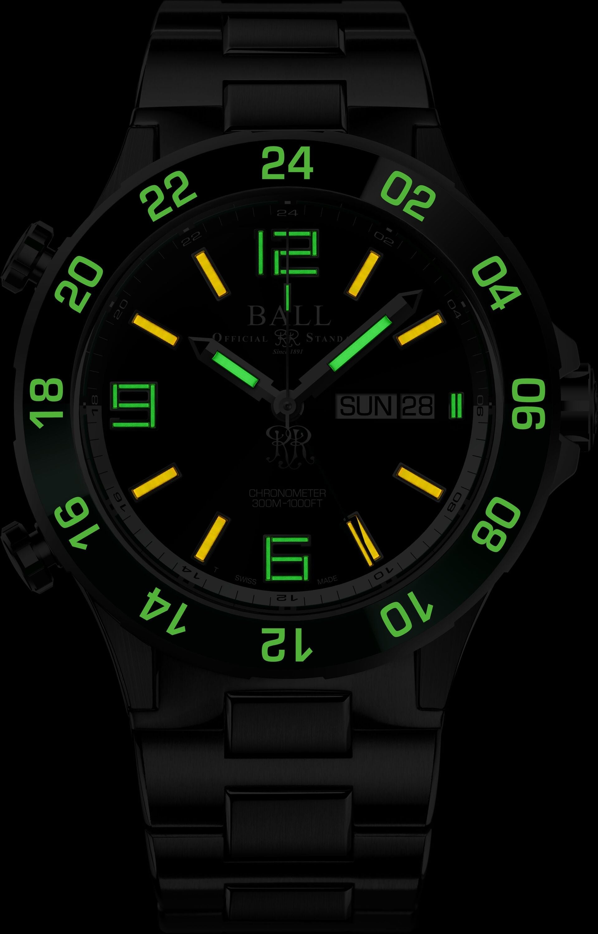 Ball Watch Company Roadmaster Marine GMT Limited Edition Watch DG3222A-S2C-BK Image 2