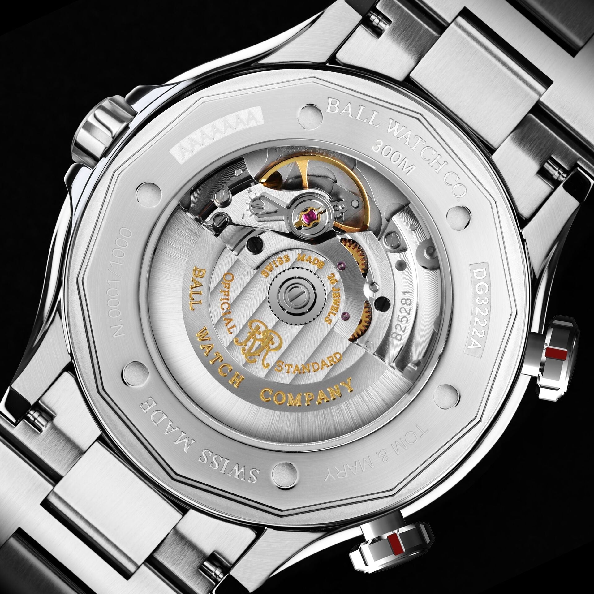 Ball Watch Company Roadmaster Marine GMT Limited Edition Watch DG3222A-S2C-BK Image 4