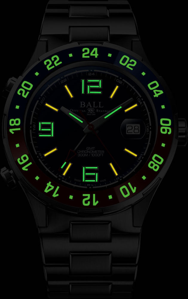 Ball Watch Company Roadmaster Pilot GMT Limited Edition Watch DG3038A-S2C-BE Image 4