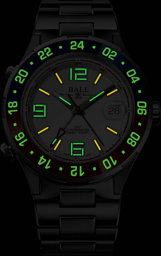 Ball Watch Company Roadmaster Pilot GMT Limited Edition Watch DG3038A-S2C-WH Image 3