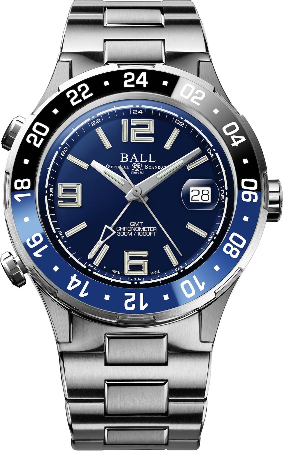 Ball Watch Company Roadmaster Pilot GMT Limited Edition Watch DG3038A-S4C-BE Image 1