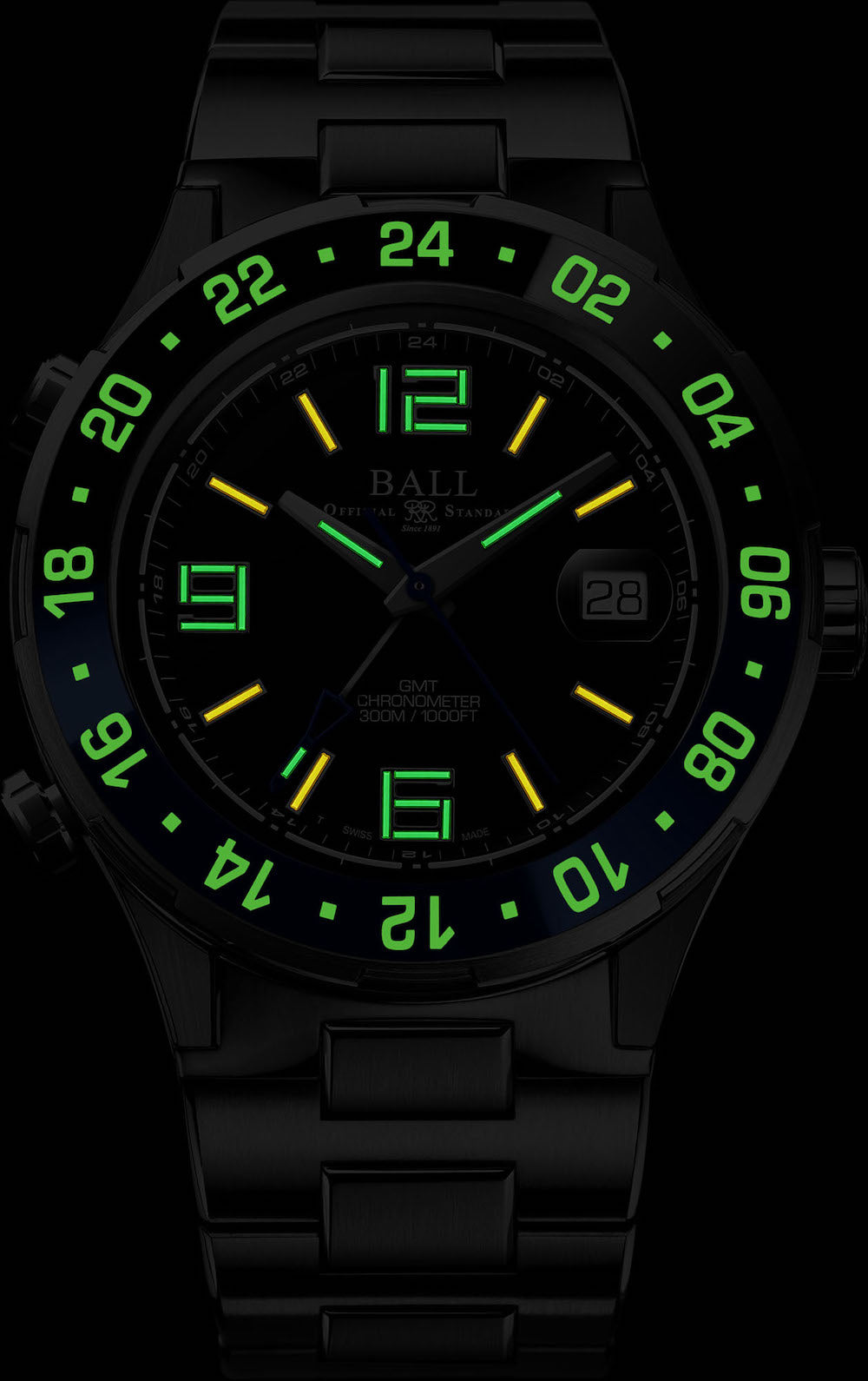 Ball Watch Company Roadmaster Pilot GMT Limited Edition Watch DG3038A-S4C-BK Image 2