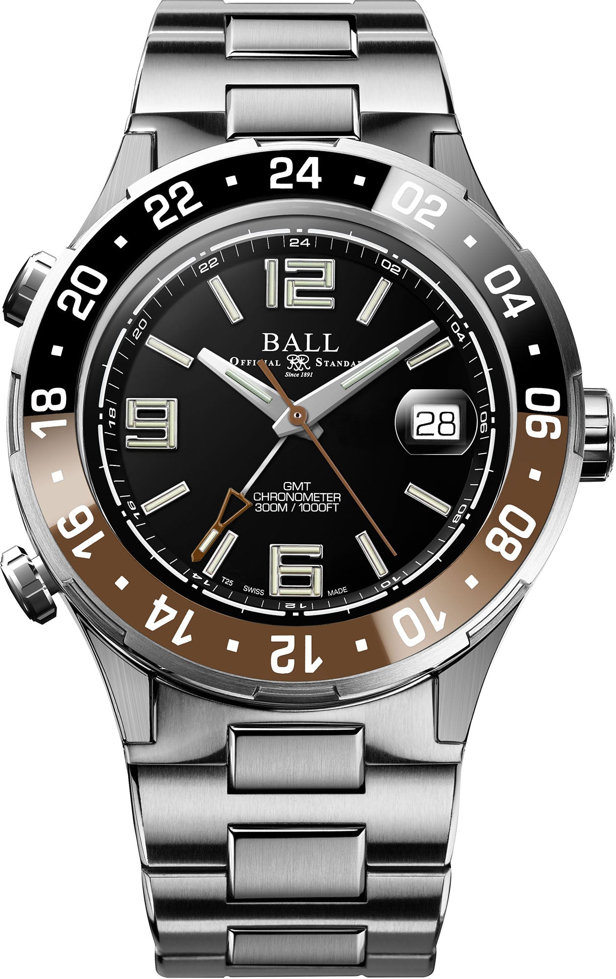 Ball Watch Company Roadmaster Pilot GMT Limited Edition Watch DG3038A-S5CJ-BK Image 1