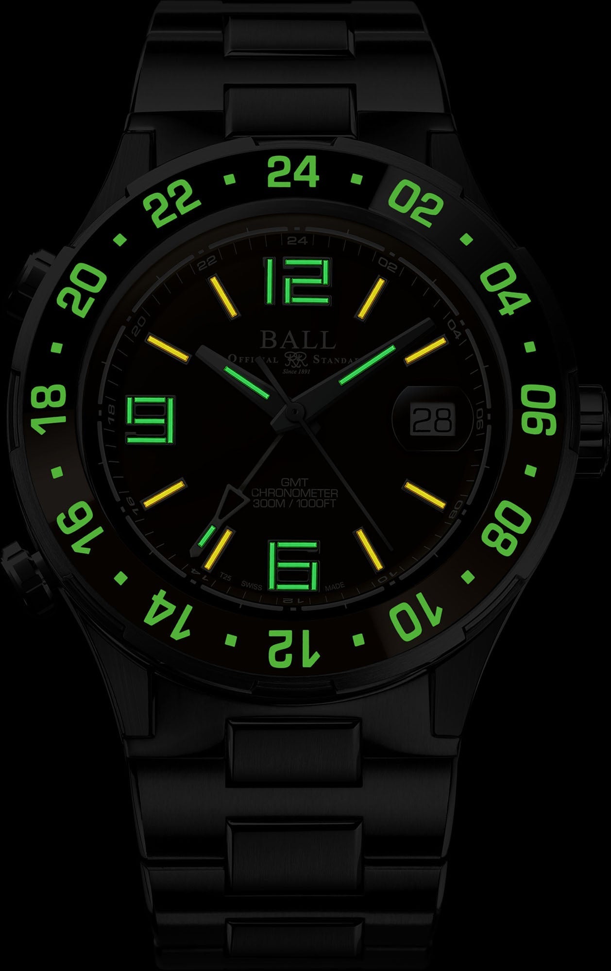Ball Watch Company Roadmaster Pilot GMT Limited Edition Watch DG3038A-S5CJ-BR Image 2