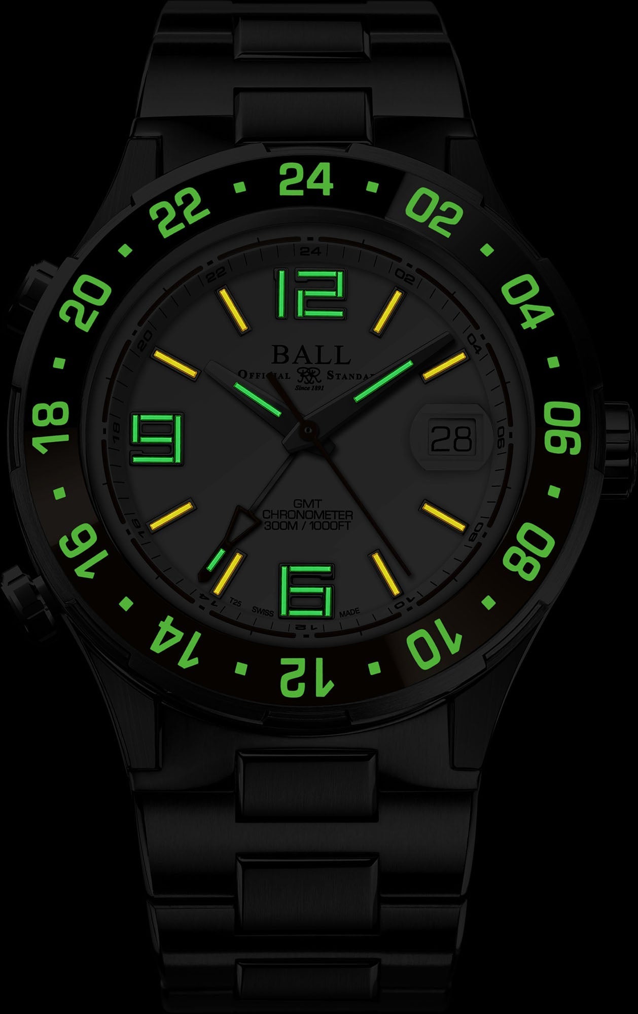 Ball Watch Company Roadmaster Pilot GMT Limited Edition Watch DG3038A-S5CJ-WH Image 2