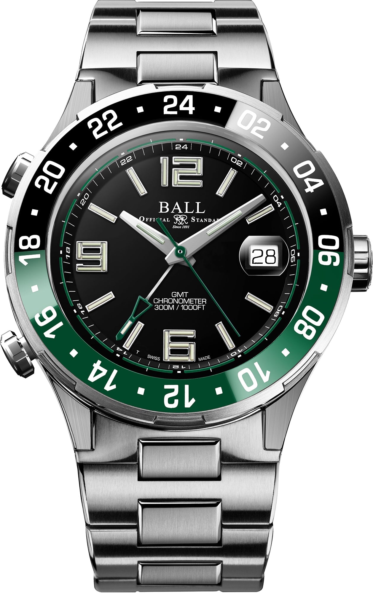 Ball Watch Company Roadmaster Pilot GMT Pilot GMT Limited Edition Watch DG3038A-S3C-BK Image 1