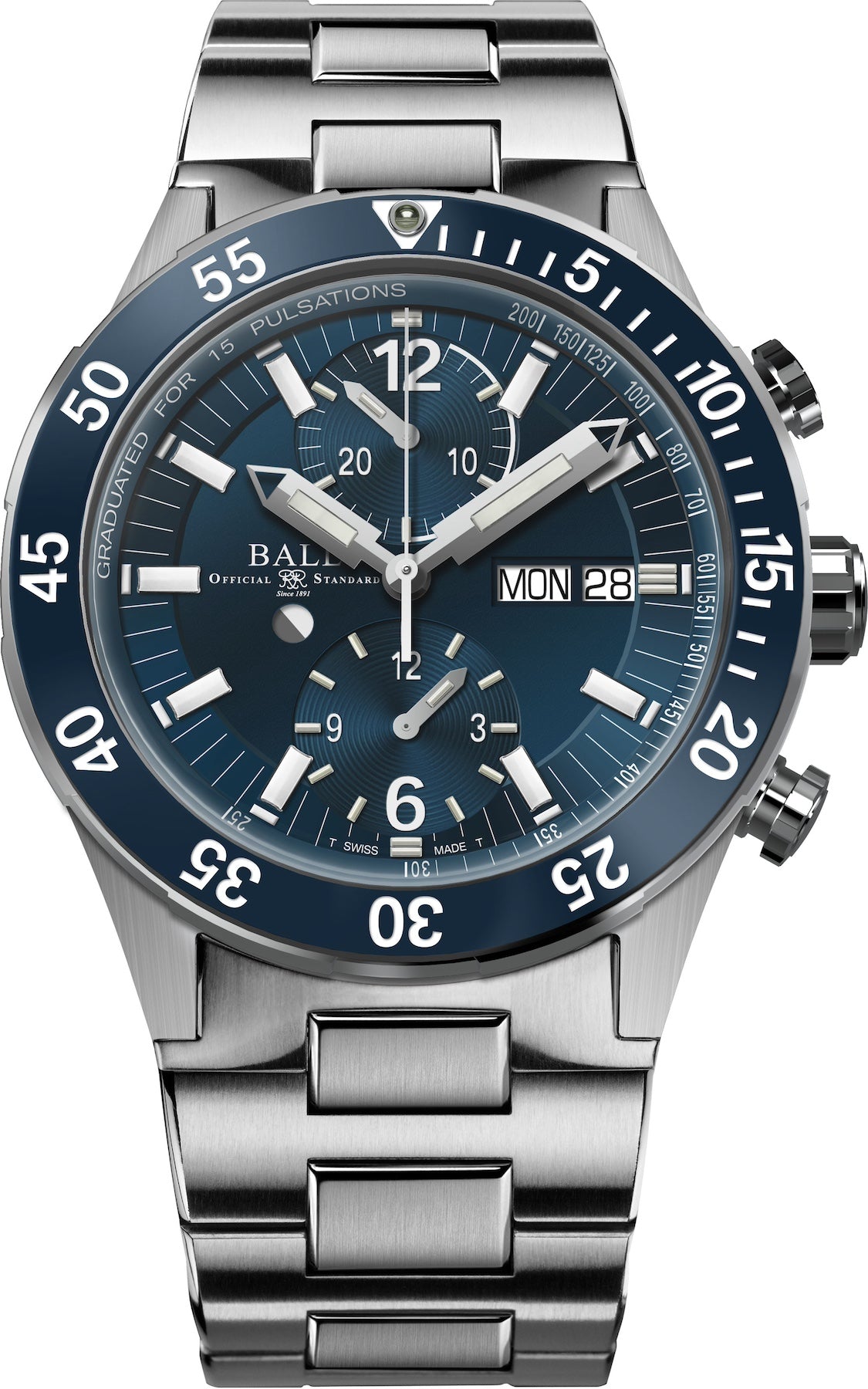 Ball Watch Company Roadmaster Rescue Chronograph Limited Edition Watch DC3030C-S1-BE Image 1