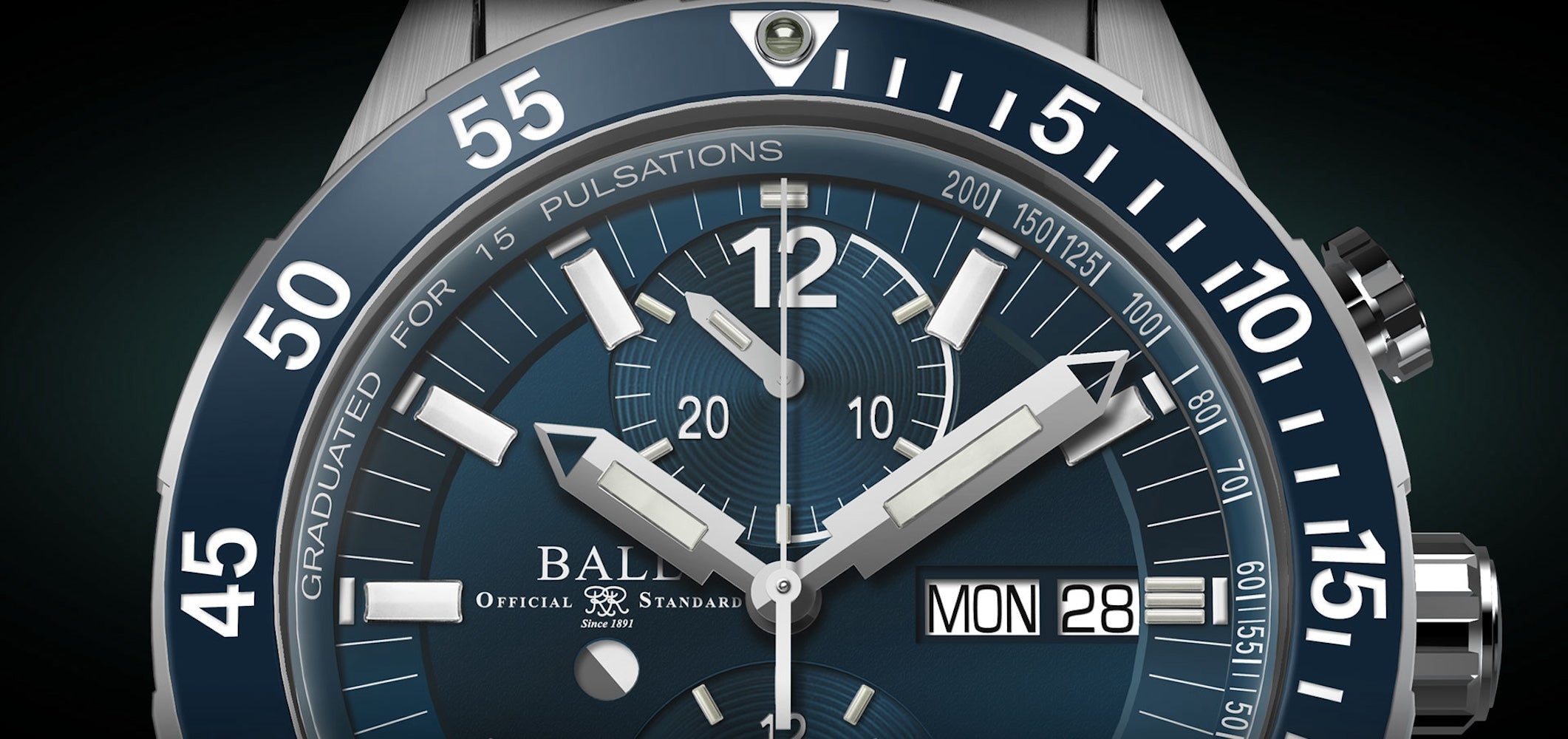 Ball Watch Company Roadmaster Rescue Chronograph Limited Edition Watch DC3030C-S1-BE Image 3