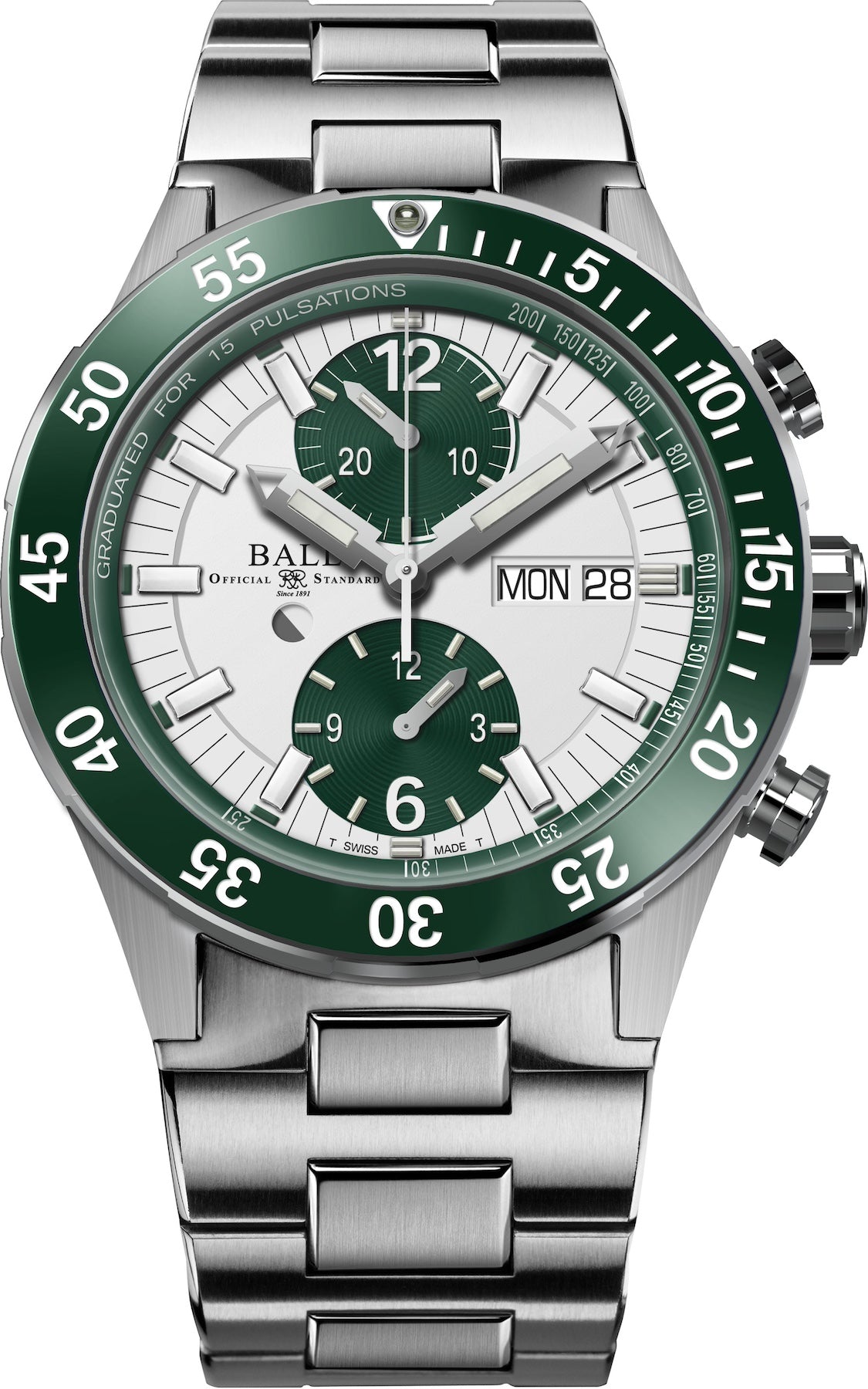 Ball Watch Company Roadmaster Rescue Chronograph Limited Edition Watch DC3030C-S2-WH Image 1