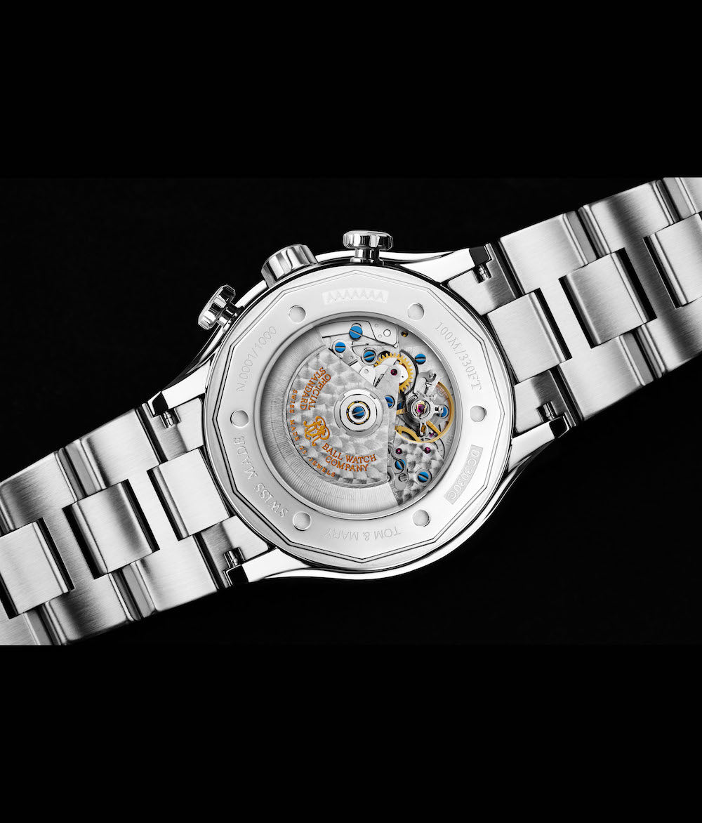 Ball Watch Company Roadmaster Rescue Chronograph Limited Edition Watch DC3030C-S2-WH Image 4