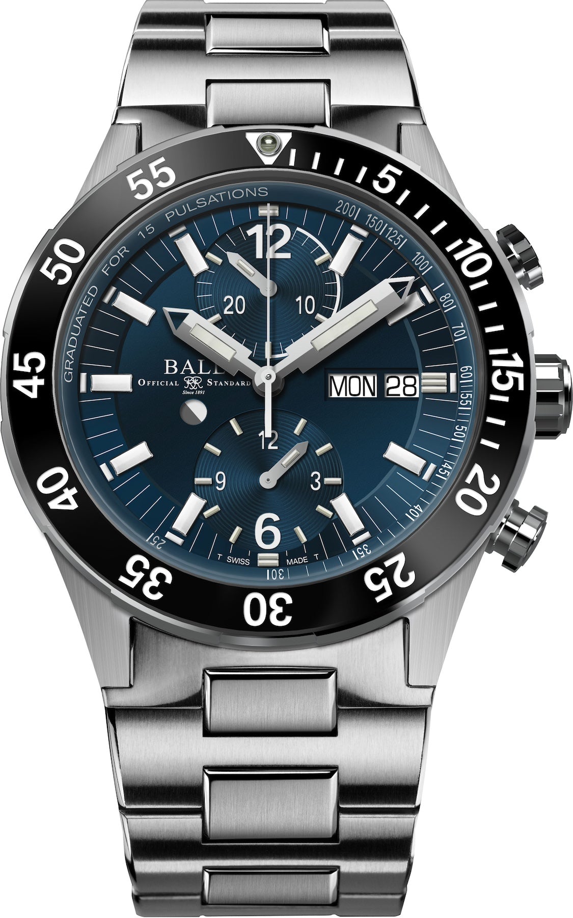 Ball Watch Company Roadmaster Rescue Chronograph Watch DC3030C-S-BE Image 1