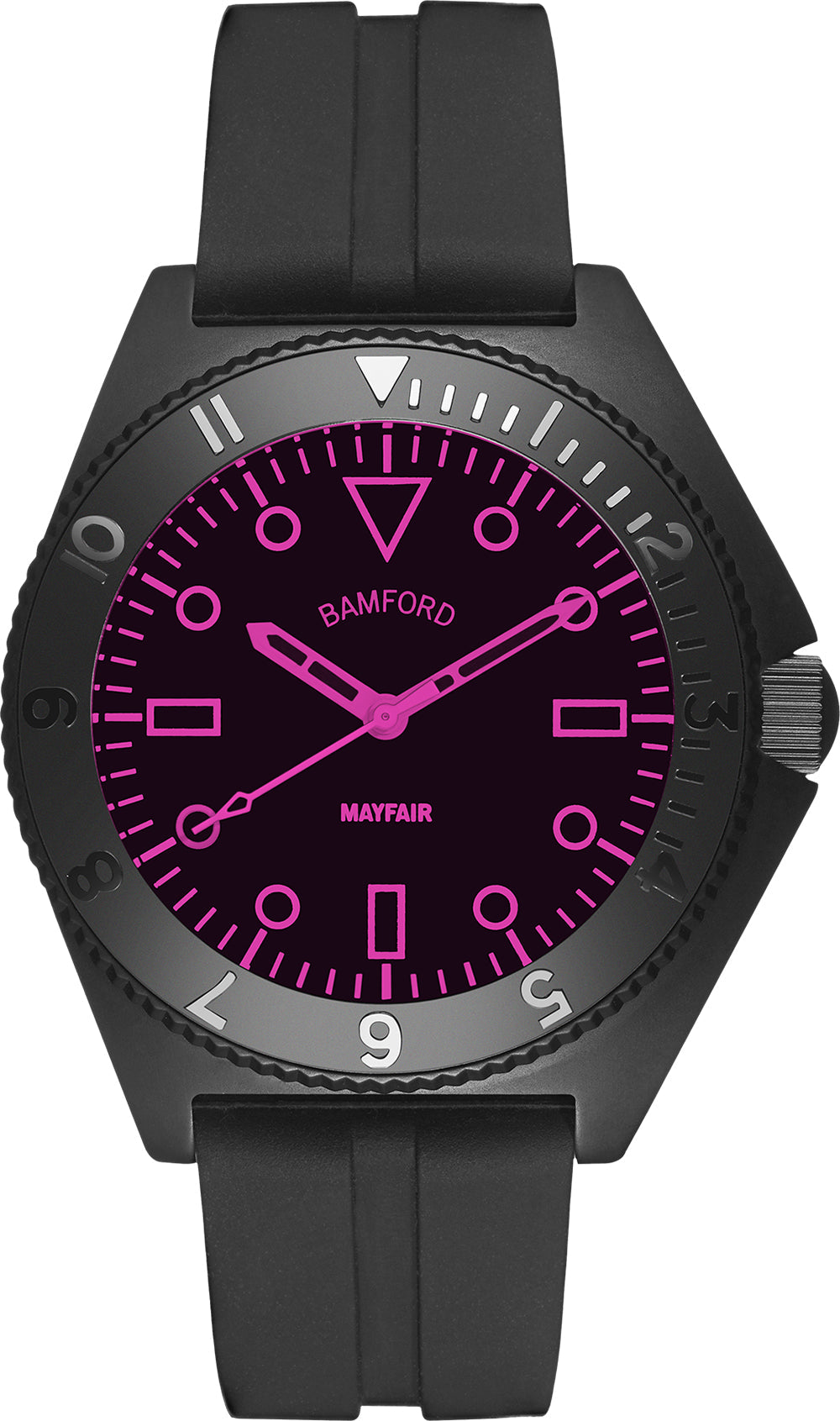 Bamford Watch Mayfair Non Date MAY-BLK-APK-3S