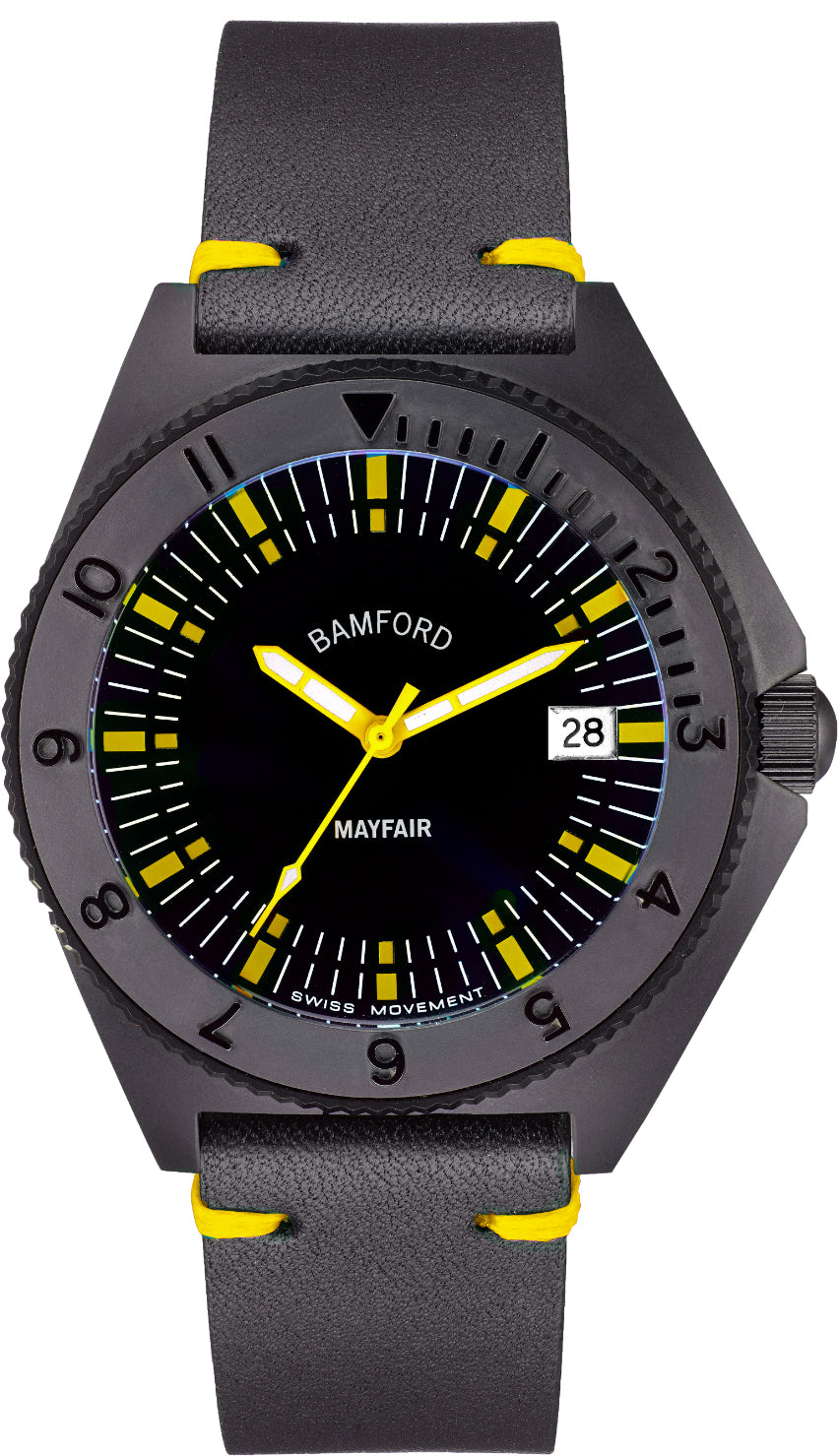 Bamford Watch Mayfair Date MAY-D-BLK-AYL-1