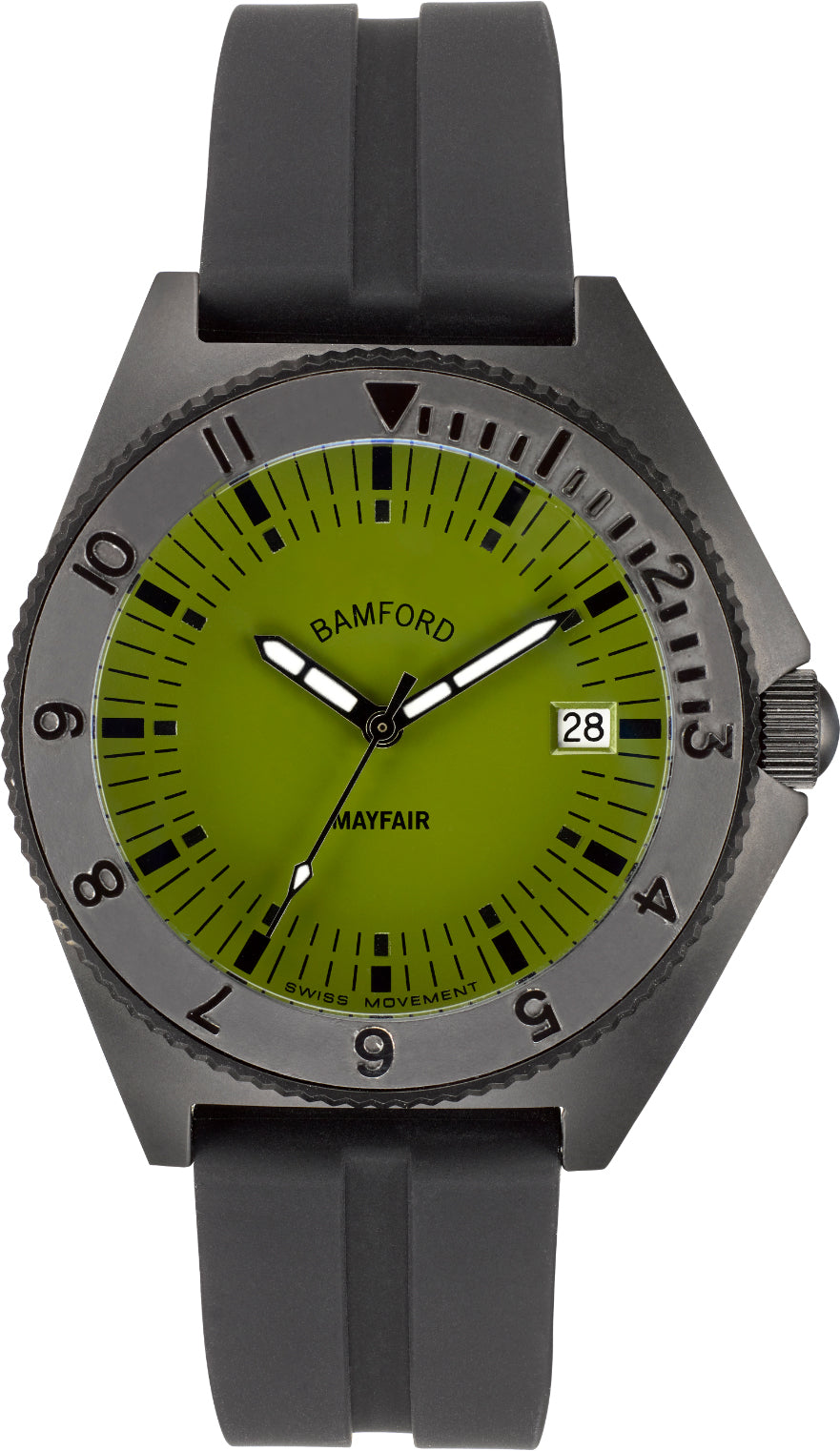 Bamford Watch Mayfair Date MAY-D-BLK-KH-1S