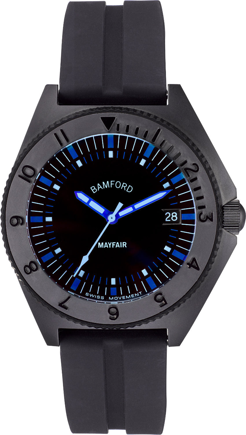 Bamford Watch Mayfair Date MAY-D-BLK-NY-1