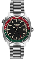 Bamford Watch GMT Steel Italian GMT-SS-ITALIAN