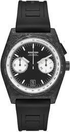 Bamford Watch B347 Reverse Panda B347-CF-BLK-WHI