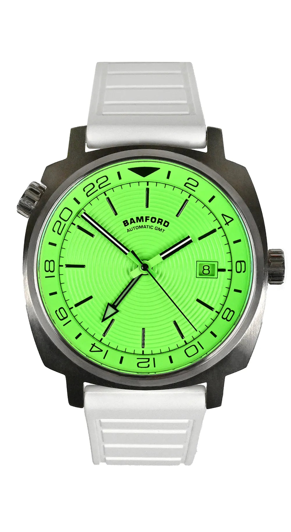 bamford-gmt-electric-green-watch