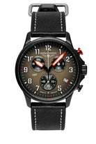 Bauhaus Aviation Blackwing Quartz GMT Chronograph Watch 28861 Image 1