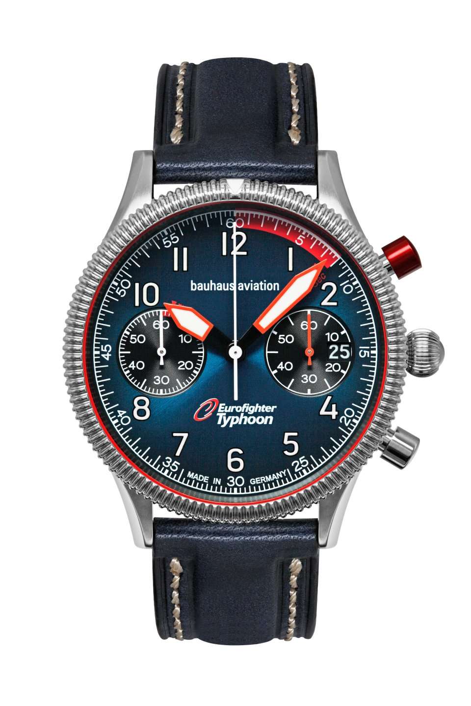 Bauhaus Aviation Eurofighter Quartz Chronograph Watch 25763 Image 1