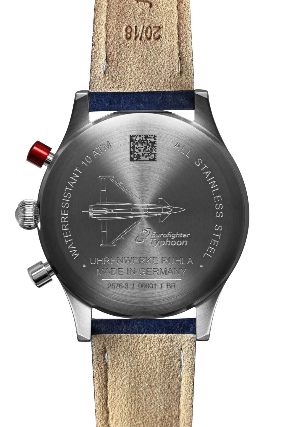 Bauhaus Aviation Eurofighter Quartz Chronograph Watch 25763 Image 3
