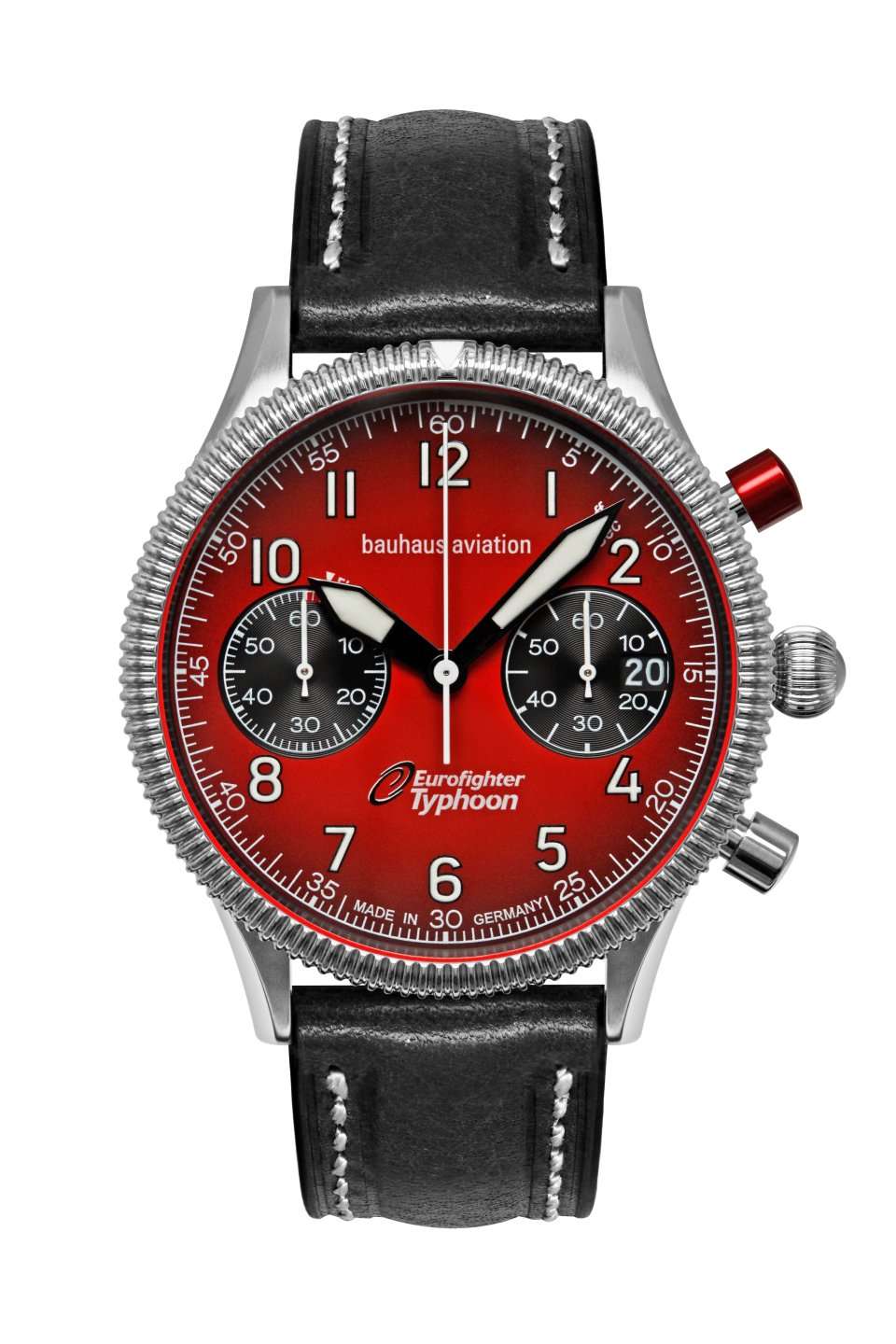 Bauhaus Aviation Eurofighter Quartz Chronograph Watch 25765 Image 1