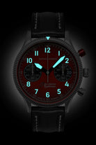 Bauhaus Aviation Eurofighter Quartz Chronograph Watch 25765 Image 3