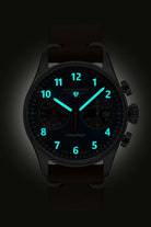 Bauhaus Aviation Flight Control Tornado Quartz Chronnograph Watch 27723 Image 2