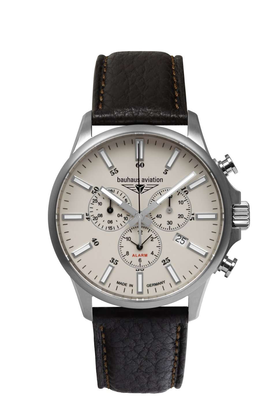 Bauhaus Aviation Titanium Quartz Chronograph Watch BAU-088 Image 1