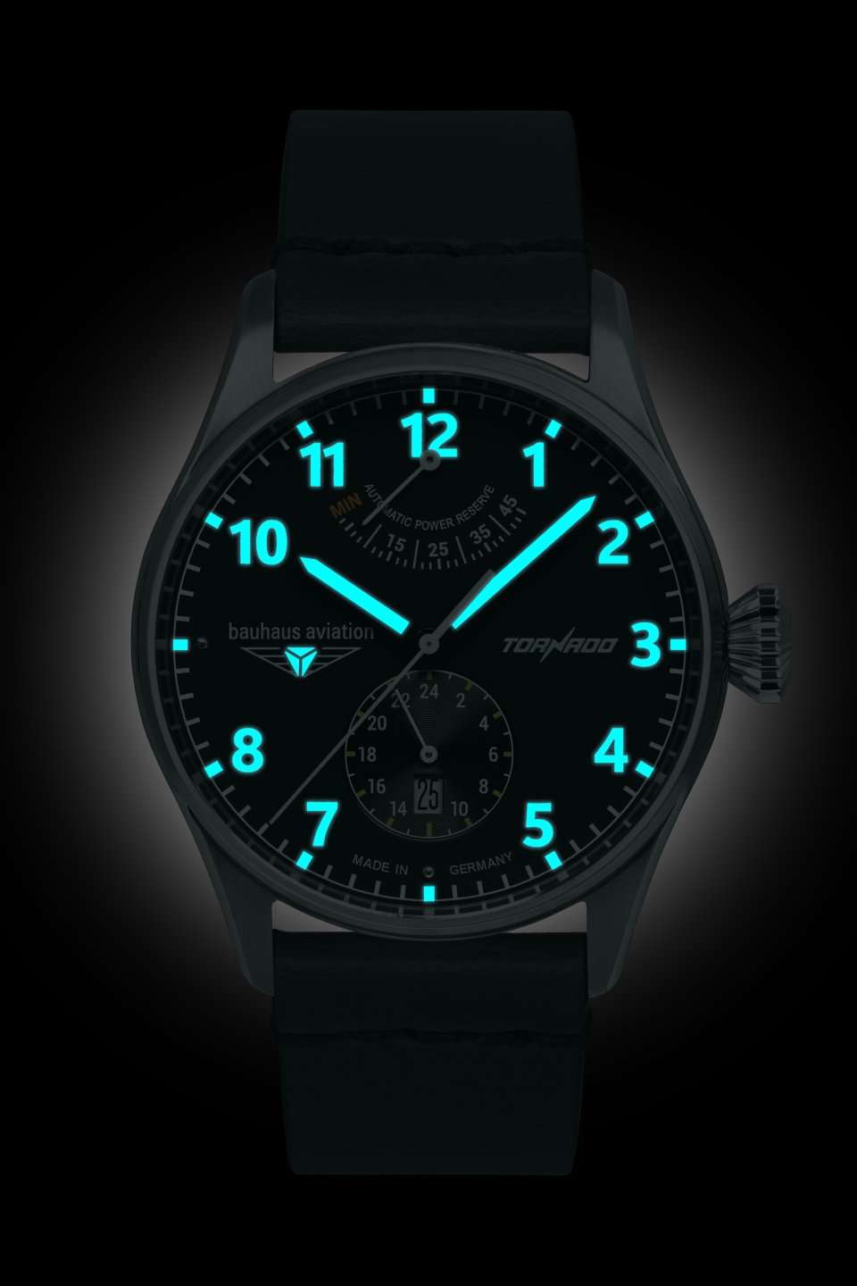 Bauhaus Aviation Tornado Automatic Chronnograph Watch 27903 Image 2