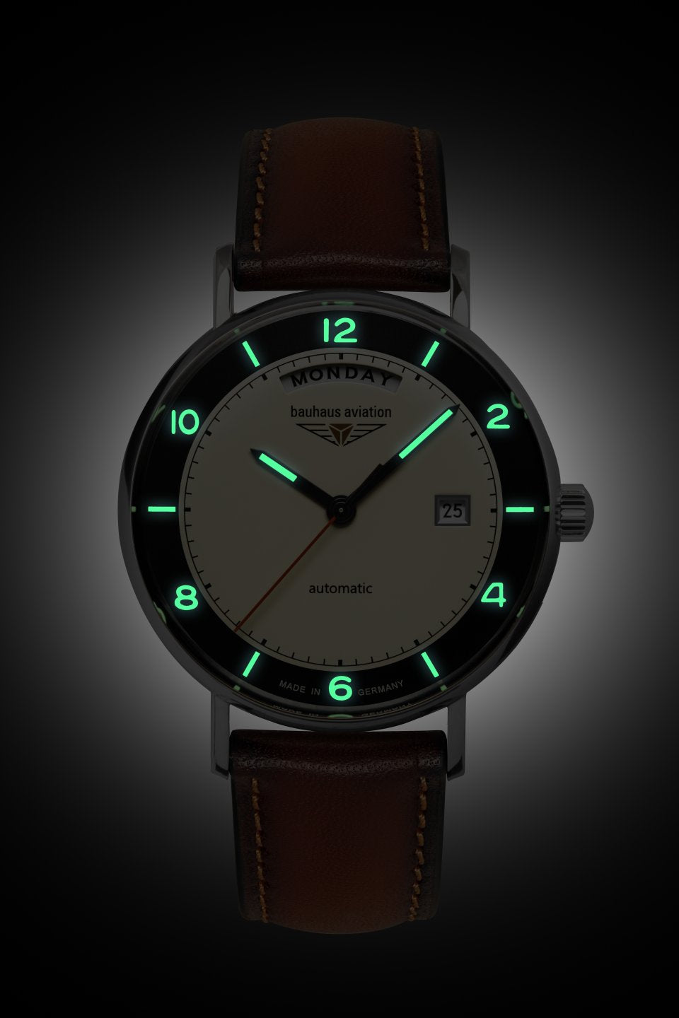 Bauhaus Aviation Vintage Pilot Watch 24622 Image 2