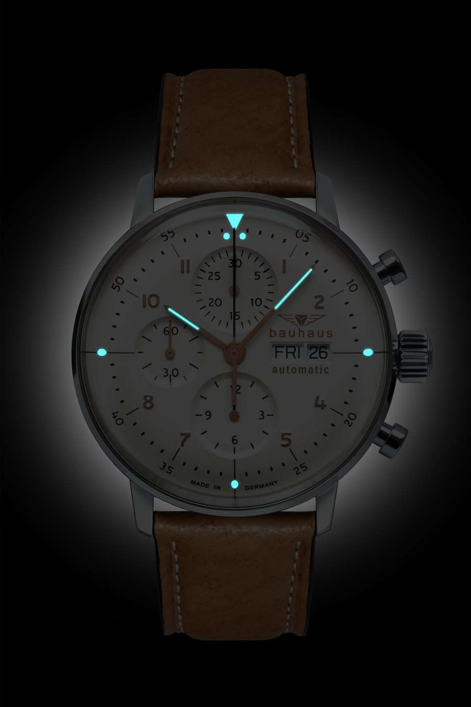 Bauhaus Dessau Automatic Chronograph Watch 20181 Image 2