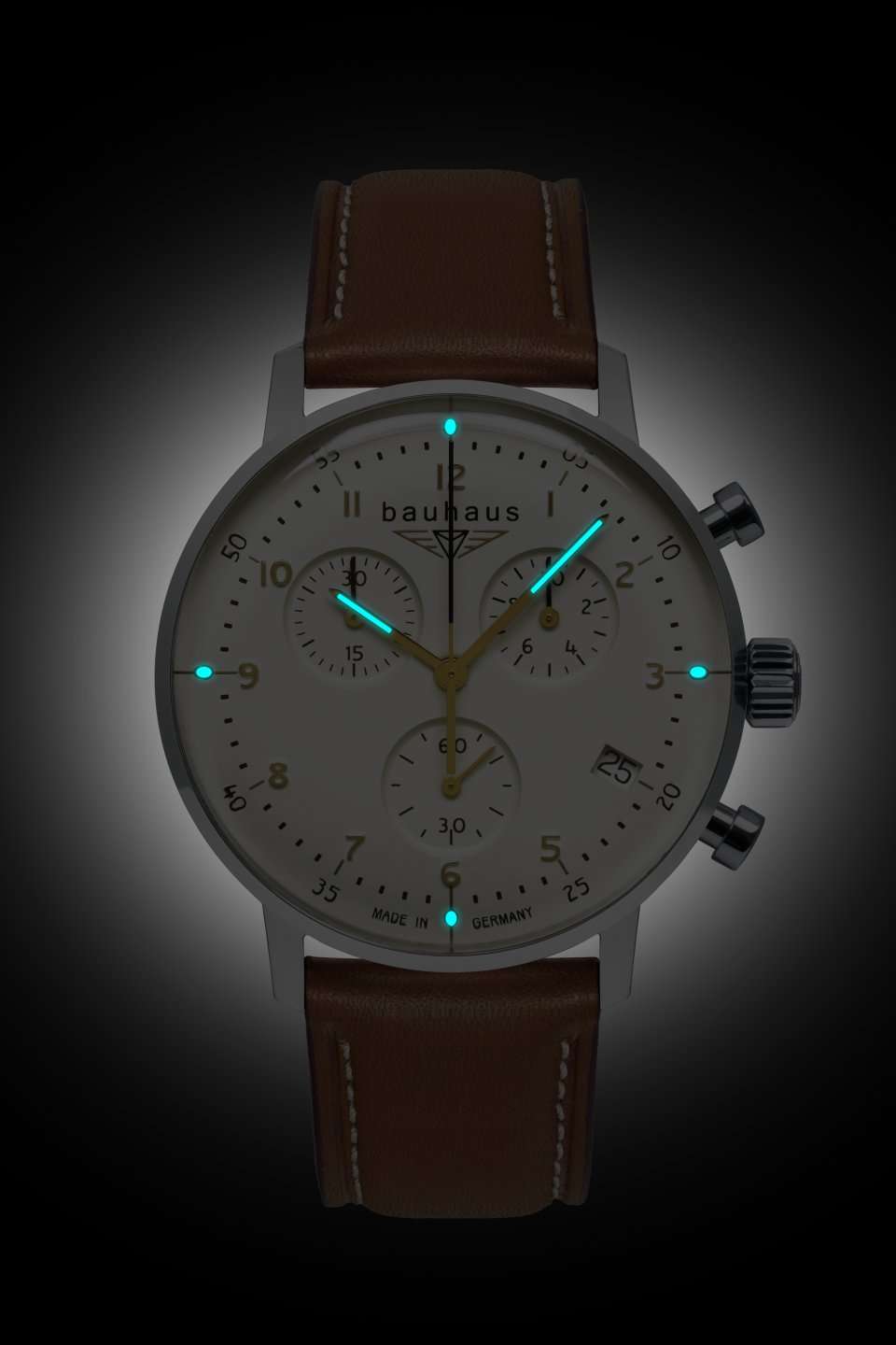 Bauhaus Dessau Quartz Chronograph Watch 20961 Image 2