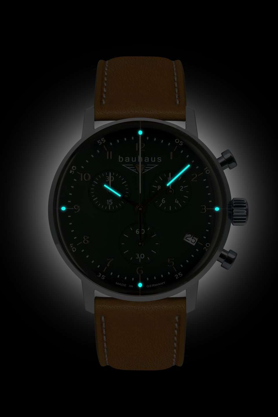 Bauhaus Dessau Quartz Chronograph Watch 20964 Image 2