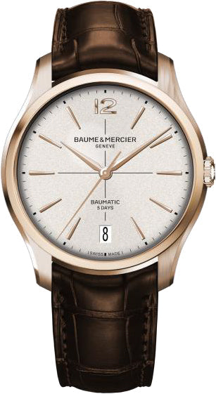 Baume et Mercier Clifton Baumatic 8K Rose Gold Watch BMR-466 Image 1