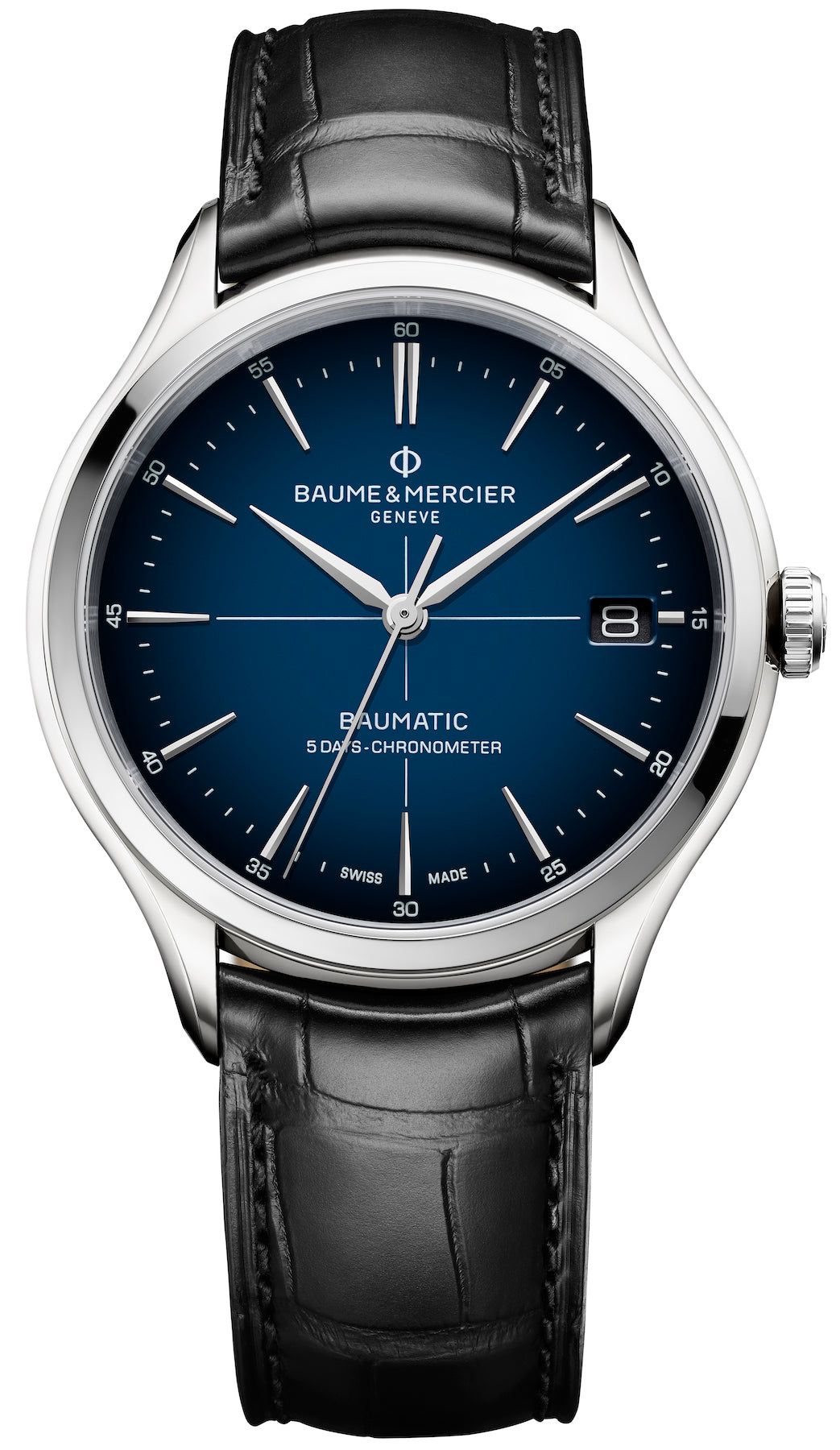 Baume et Mercier Clifton Baumatic Cadran Blue Watch 10467 Image 1