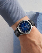 Baume et Mercier Clifton Baumatic Cadran Blue Watch 10467 Image 3