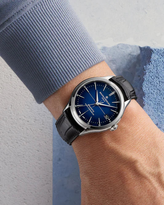 Baume et Mercier Clifton Baumatic Cadran Blue Watch 10467 Image 3