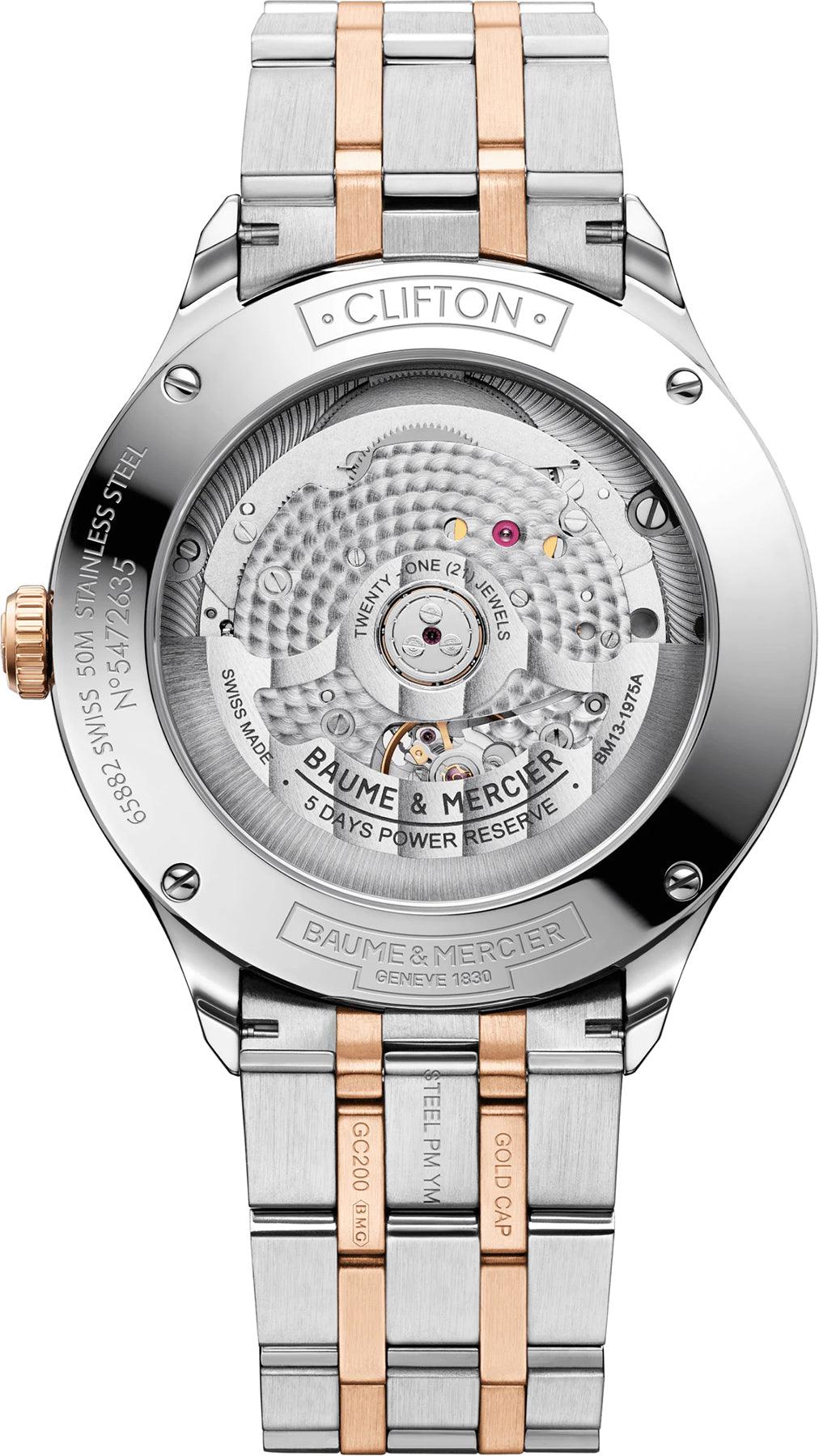 Baume et Mercier Clifton Baumatic Mens Watch 10458 Image 2