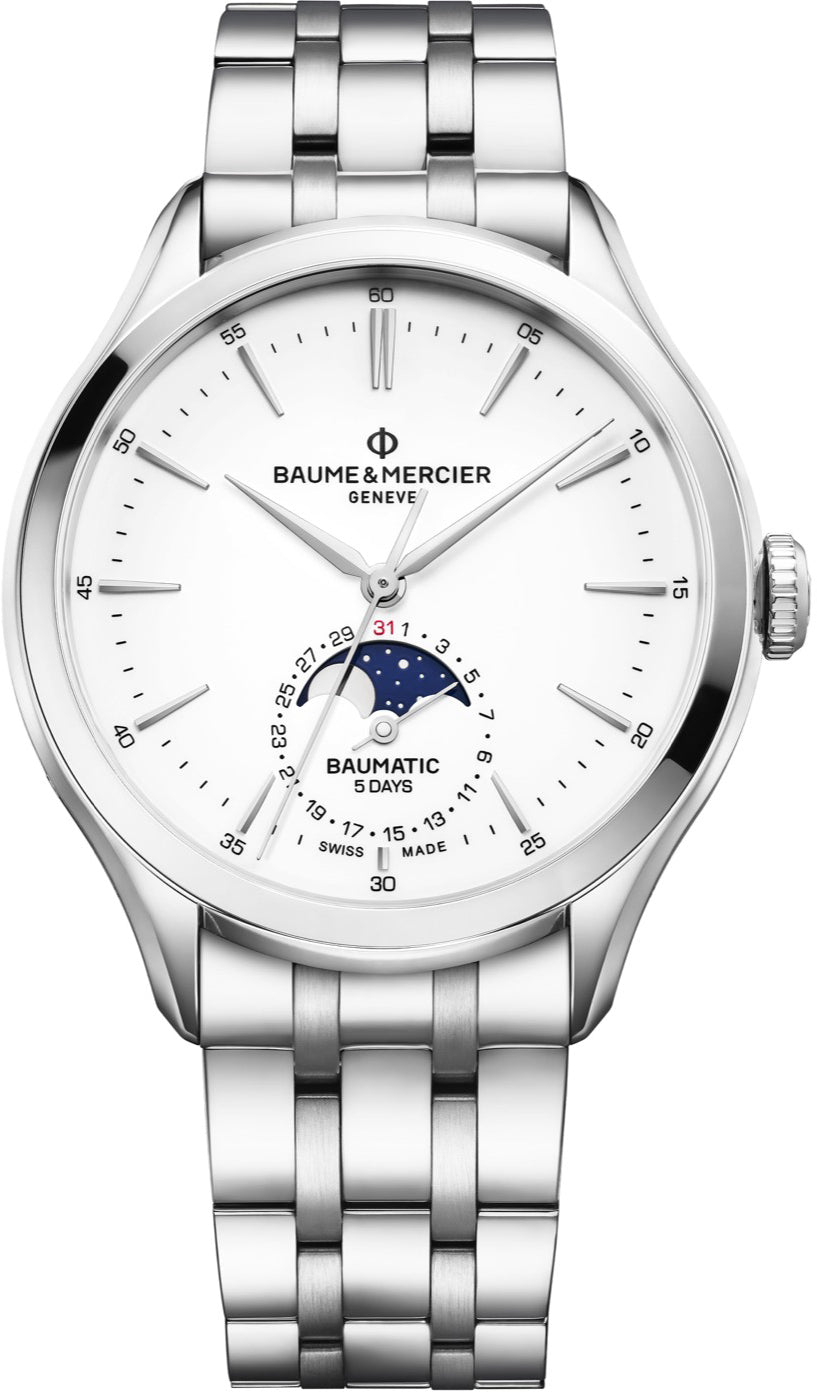 Baume et Mercier Clifton Baumatic Mens Watch 10552 Image 1