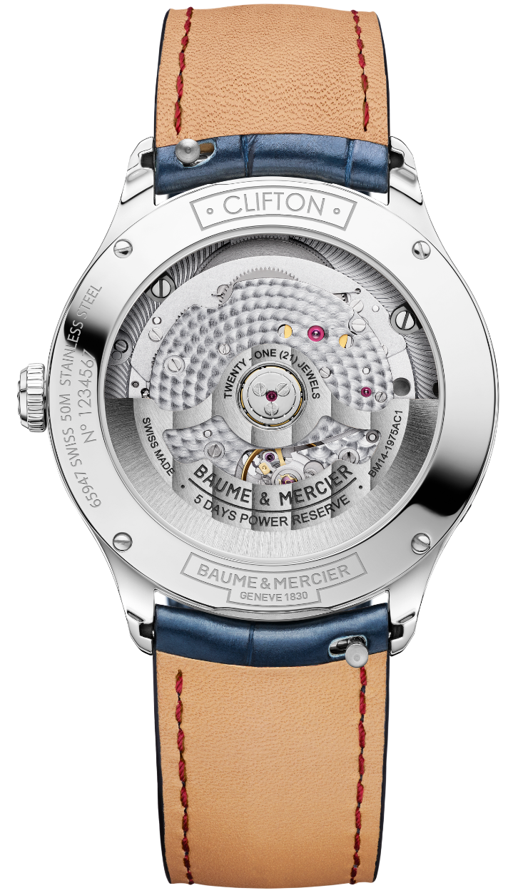 Baume et Mercier Clifton Moon Phase Watch 10756 Image 2