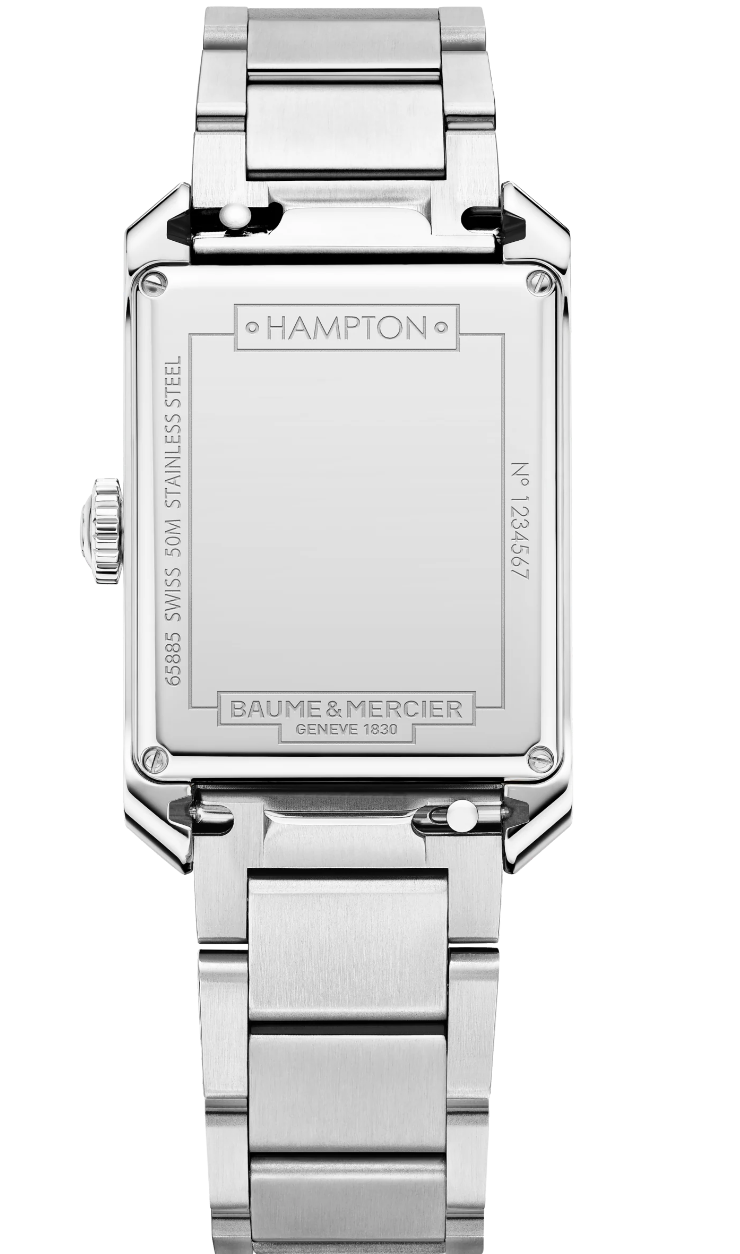 Baume et Mercier Hampton Quartz Watch 10754 Image 2