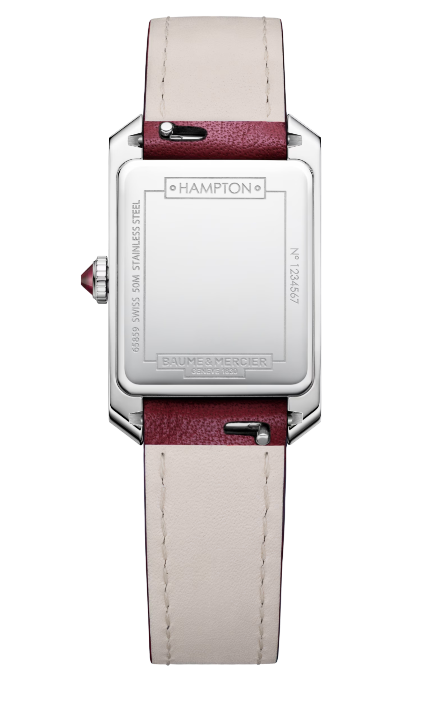 baume-et-mercier-hampton-red-quartz-watch-m0a10673
